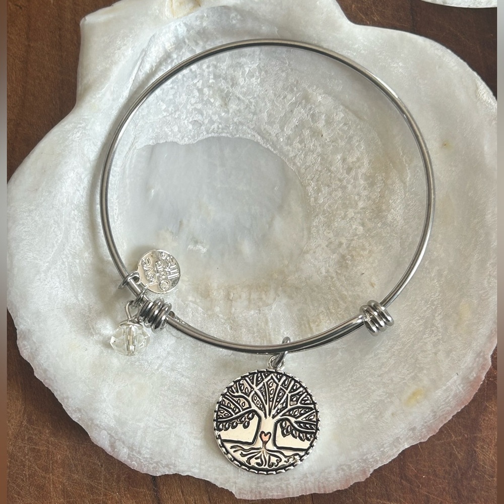 💚💚5/25💚💚 Family Is the Root of Life” Bangle Bracelet